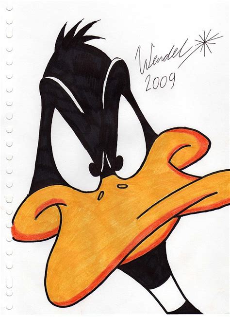 daffy duck drawing